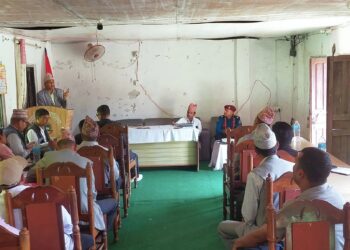 कालिमाटी गाँउपालिकामा सुभकामना आदान प्रदान कार्यक्रम सम्पन्न
