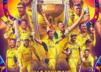 भारतलाई ६ विकेटले हराउदै अस्ट्रेलियाले उचाल्यो विश्वकप क्रिकेट २०२३ को उपाधि