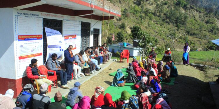 कालिमाटी ६ मा निःशुल्क महिला प्रजनन स्वास्थ्य, जेष्ठ नागरिक स्वास्थ्य शिविर तथा आँखा शिविर सम्पन्न