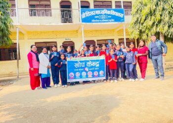 भेरीगंगा नगरपालिकामा एचपीभी खोप अभियान सम्पन्न