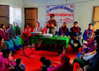 कालिमाटी–७ मा सुनौलो हजारदिनका आमालाई बालपोषण भत्ता सदुपयोगबारे अभिमुखीकरण