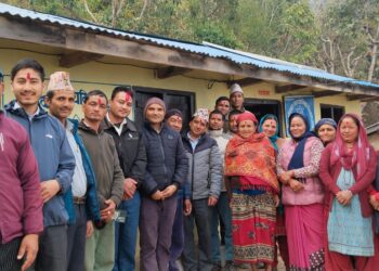 कालिका मावि धारपानीको विव्यस अध्यक्षमा पुनः किरण खड्का चयन