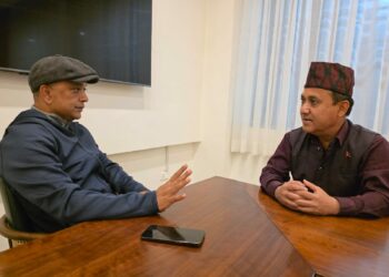राजिनामा दिने मुडमा गगन थापा