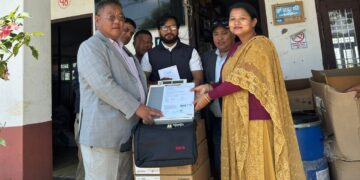 गुर्भाकोटमा पोषण सुधार अभियानलाई टेवा : स्वास्थ्य संस्थालाई ‘सेका स्केल’ हस्तान्तरण
