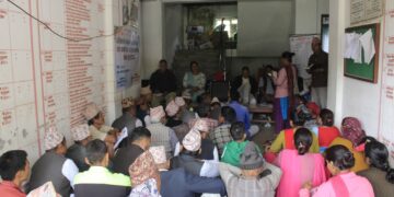 कालिमाटी २ मा पालिकासँग नागरिक संवाद तथा योजना तर्जुमा कार्यक्रम सम्पन्न